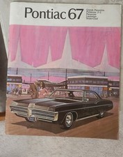 Raro catálogo o catálogo de automóviles Pontiac 1967 o 67 coleccionistas segunda mano  Embacar hacia Mexico