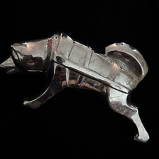 VINTAGE ORIGINAL BROCKWAY Diesel EMBLEMA LATERAL DE CAMINHÃO TRENÓ DE CACHORRO HUSKY CROMADO comprar usado  Enviando para Brazil