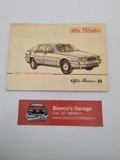 Manuale alfa romeo usato  Carpenedolo