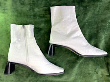 Topshop white patent for sale  BRADFORD