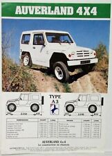 1990 auverland 4x4 d'occasion  Expédié en Belgium