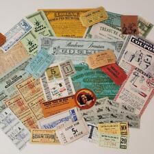 Vintage tickets coupons for sale  Clarksville