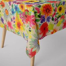 Tischdecke abwaschbar sommerbl gebraucht kaufen  Baunach