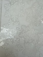 Snowflake removable reusable for sale  BEXHILL-ON-SEA