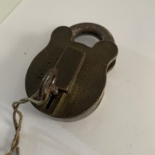 Antique brass padlock for sale  DARTFORD