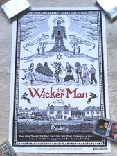 Wicker man poster for sale Wicker man poster for sale  NORTHAMPTON