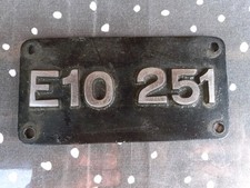 Riginal lokschild lok gebraucht kaufen  Groß-Umstadt