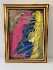 Quadro astratto vintage usato  Viareggio