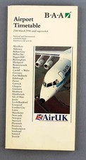 Baa airport timetable for sale  BRIGHTON