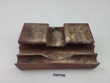 Schreibtischablage holz glas gebraucht kaufen  Burgstädt