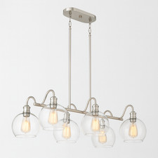 6 light nickel chandelier for sale 6 light nickel chandelier for sale Londonderry