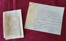 Ww1 lettre lieutenant d'occasion  Dinan
