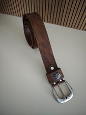 Trachtengürtel herren leder gebraucht kaufen  Deutschland