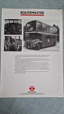 London bus sales for sale  BURGESS HILL