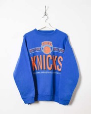 Moletom New York Knicks National Basket Balls gola redonda, equipe da NBA, camisa azul comprar usado  Enviando para Brazil