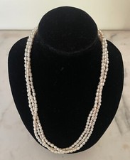 Collana vintage perle usato  Roma