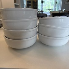 7 tigelas de sopa artes culinárias caixa e barril 6,75" aro duplo empilhável, vintage comprar usado  Enviando para Brazil