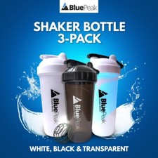 Garrafa shaker de proteína 28 oz (pacote com 3) BluePeak comprar usado Garrafa shaker de proteína 28 oz (pacote com 3) BluePeak comprar usado  Enviando para Brazil