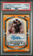 2022 TOPPS FINEST STAR WARS FINEST AUTO FAMD MARK DODSON REFRATOR LARANJA PSA 9 comprar usado  Enviando para Brazil