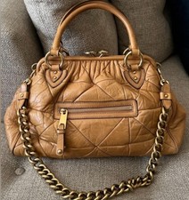 2005 MARC JACOBS Stam Patch Quilt Vintage Y2K Bolsa Satchel Bolsa de Mão Rara, usado comprar usado  Enviando para Brazil