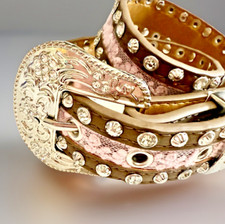 Western leather rhinestone for sale  San Antonio