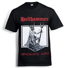 Camiseta preta HELLHAMMER Apocalyptic Raids Celtic Frost Mayhem comprar usado  Enviando para Brazil