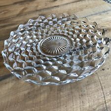 Vtg clear platter for sale  Earlville