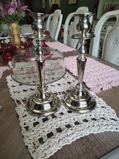 Silver plated candlesticks for sale  Corryton