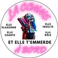 Stickers voiture conasse d'occasion  Marseille X