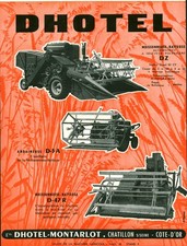 Publicité ancienne moissonneu d'occasion  France