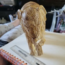 Wooden carved white for sale  PULBOROUGH