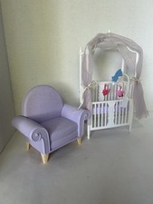 Berço e sofá Barbie Happy Family #aaa, usado comprar usado  Enviando para Brazil