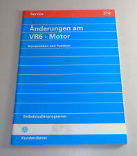 Usado, Programa de autoestudo SSP 174 VW Golf III VR 6 modificações de motor versão 11/1995 comprar usado  Enviando para Brazil