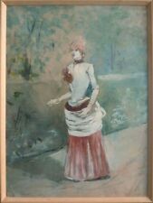 Dessin aquarelle gouache d'occasion  Paris IX