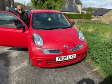 Red nissan micra for sale  KEIGHLEY