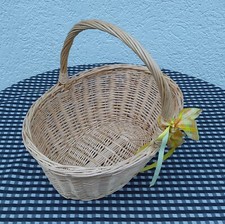 Schöner weidenkorb geflochten gebraucht kaufen  Essingen, Hochstadt, Ottersheim