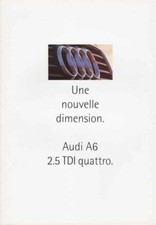 Catalogue brochure audi d'occasion  Palaiseau