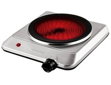 Queimador infravermelho elétrico Ovente, placa única 7,5” (1000W) cooktop de vidro cerâmico comprar usado  Enviando para Brazil