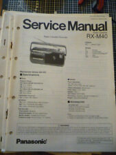 Panasonic m40 radio for sale  REDRUTH