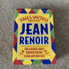 Stage and Spectacle: Three Films by Jean Renoir Criterion Collection DVD box set segunda mano  Embacar hacia Mexico