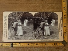 Usado, Fotógrafo com bicicleta e câmera tirando fotos de primos visualização estéreo Rau comprar usado  Enviando para Brazil