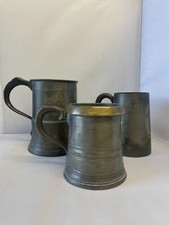 Lot vintage pewter for sale  THETFORD