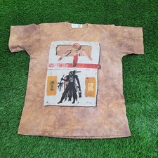 Camisa vintage 1996 Tennessee-River XL 23x29 índio nativo comprar usado  Enviando para Brazil