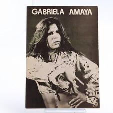 Cartolina gabriela amaya usato  Forli