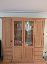 Vitrinenschrank pinie massiv gebraucht kaufen  Solingen