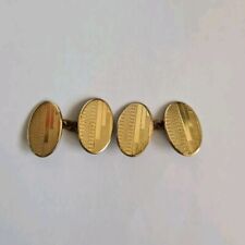 Rolled gold cufflinks for sale  PLYMOUTH