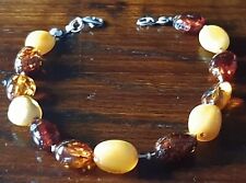Bracciale ambra argento usato  Latina