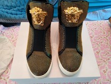 Versace sneaker black for sale  HAYLING ISLAND