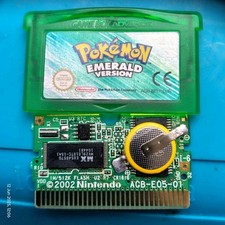 Pokemon versão esmeralda Nintendo PAL genuíno, funcionando com uma nova bateria🔋 ESTADO PERFEITO! comprar usado  Enviando para Brazil