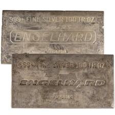 100 engelhard silver for sale  Las Vegas